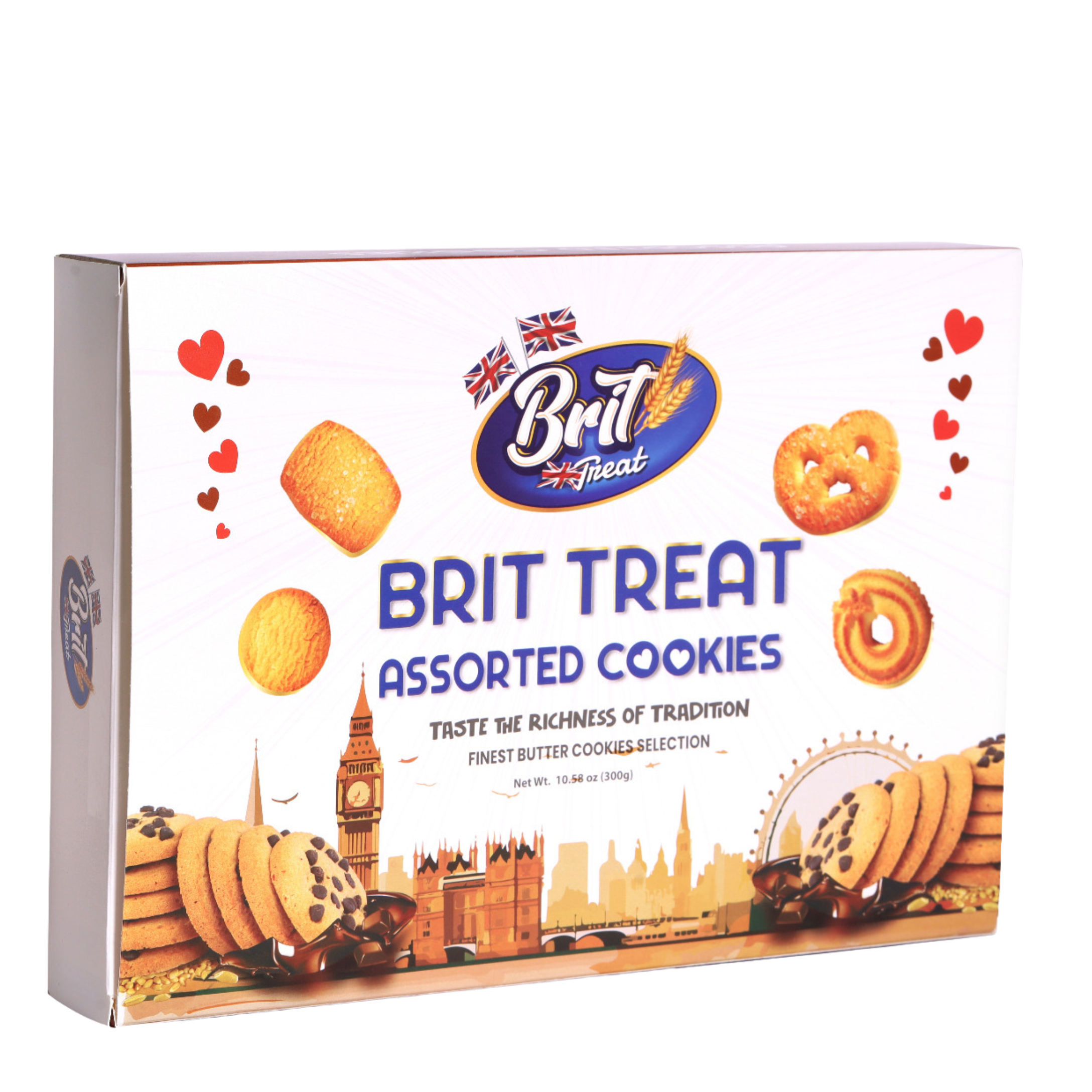 Brit Treat Assorted Cookies Box